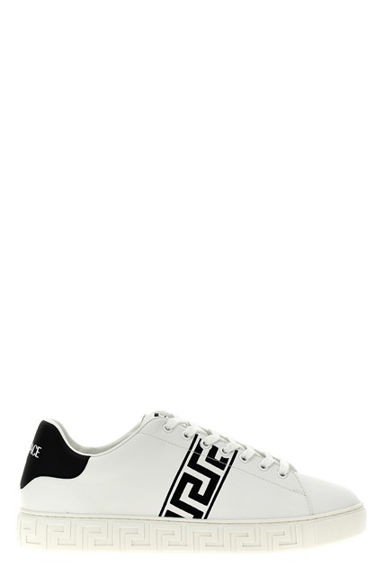 Sneaker 'Greca' - Bianco/Nero (40)