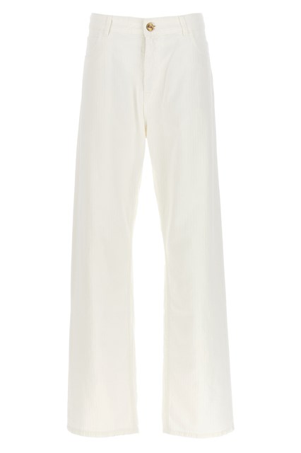 Jeans baggy chevron - Bianco (27)