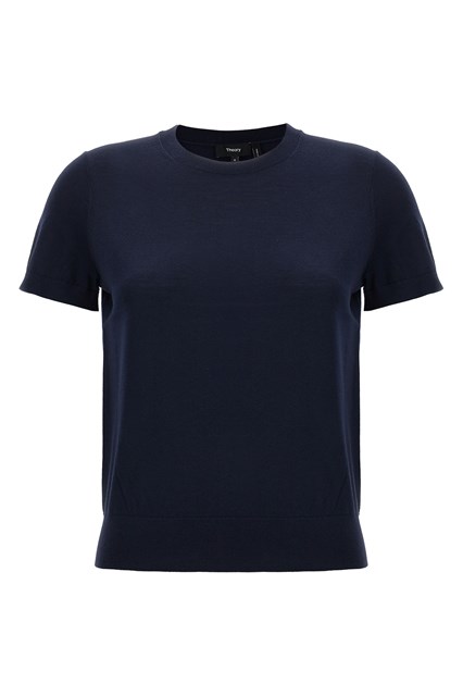 Maglioncino 'Basic Tee' - Blu (P)