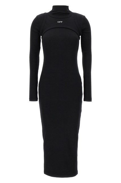 Abito 'Off stamp' - Nero (42 IT)