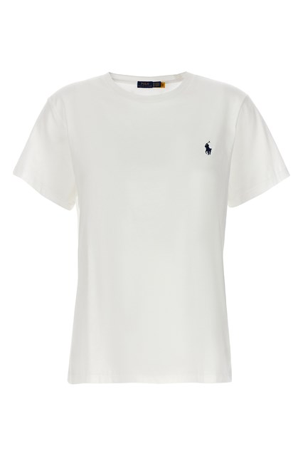 T-shirt ricamo logo - Bianco