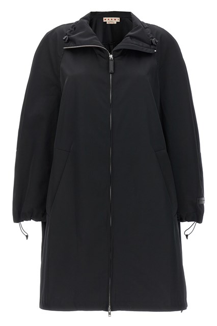 Satin parka