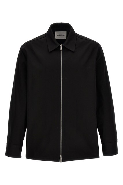 Camicia gabardine - Nero (42 cm)