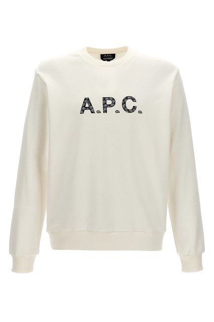 Felpa 'Timothy' - Bianco/Nero (XXL)