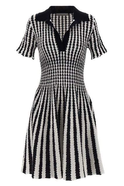 Abito 'Marylin' - Bianco/Nero (40 IT)