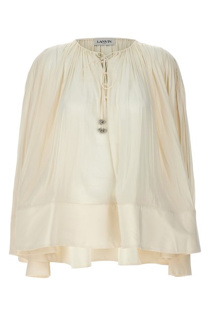 Blusa ampia - Bianco (36 FR)