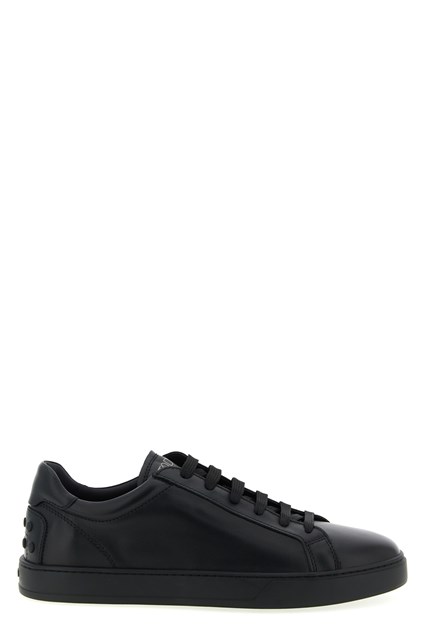 Sneaker pelle - Nero (7)
