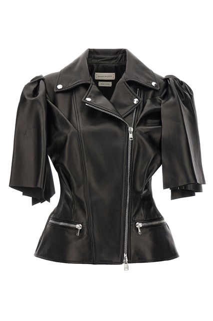 Gilet biker 'Bow knot' - Nero (38 IT)