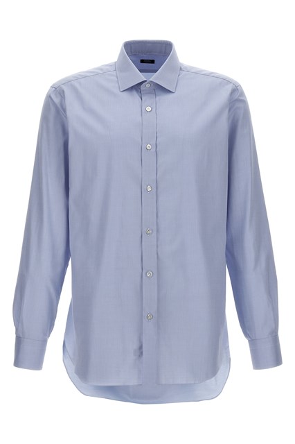 Camicia cotone operato - Azzurro (39 cm)