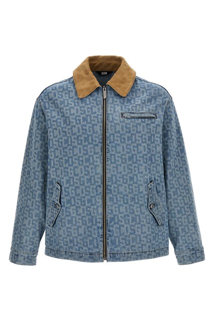 Giacca 'Monogram' - Azzurro (L)