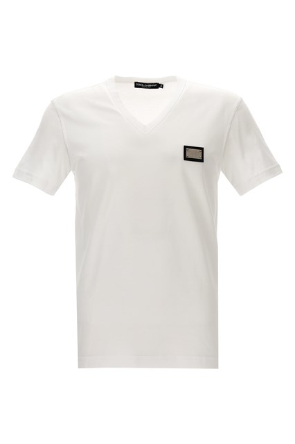 T-shirt logo - Bianco (46 IT)