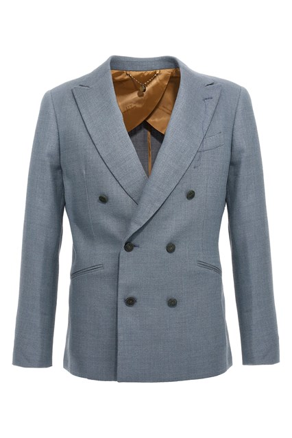 Blazer doppiopetto - Azzurro (50 IT)