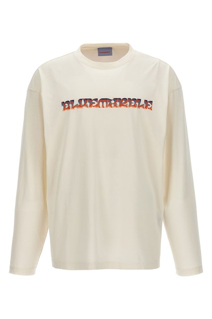 T-shirt 'Trippy Leaves' - Bianco (M)