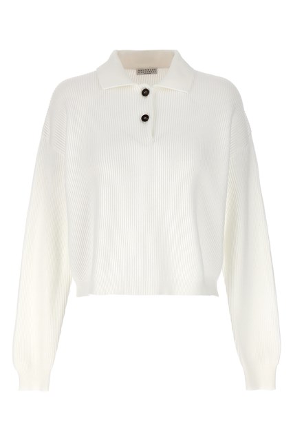 Polo costa inglese - Bianco