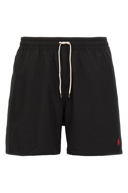 Costume ricamo logo - Nero