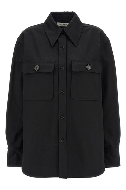 Camicia 'Saharienne' - Nero (38 FR)