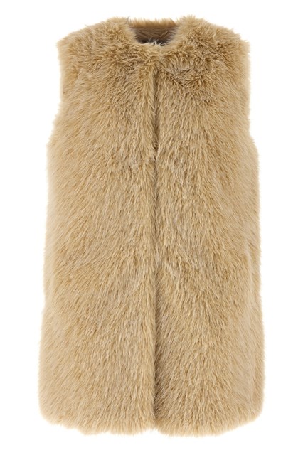 Gilet faux fur - Beige (42 IT)