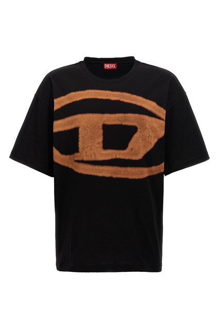 T-shirt 'T-Boxt-Bleach' - Nero