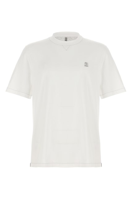 Logo embroidery t-shirt