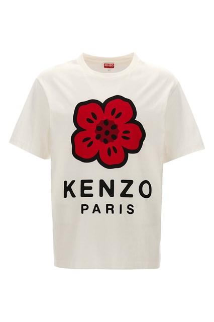 'stampa fiore' T-shirt