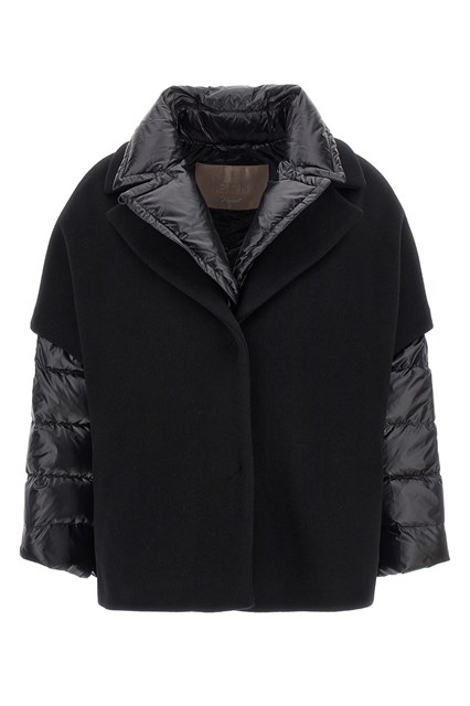 Piumino inserto cappa - Nero (44 IT)