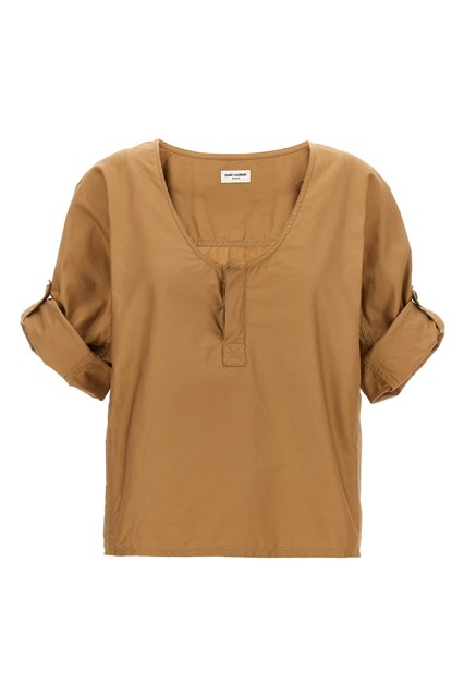 Blusa twill - Beige (36 FR)