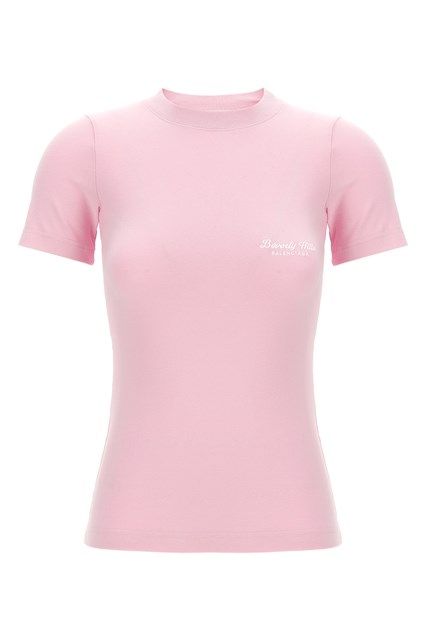 Logo embroidery t-shirt