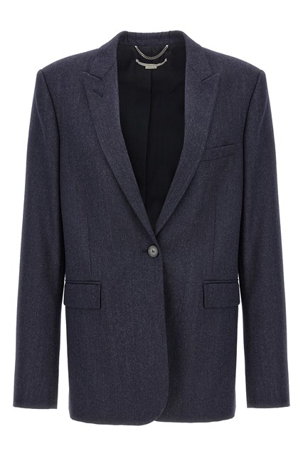 Blazer monopetto lana - Blu (42 IT)