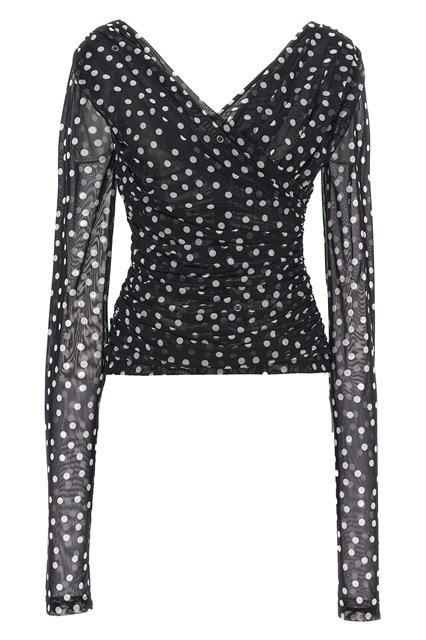 Top 'Mambo' - Bianco/Nero (42 IT)