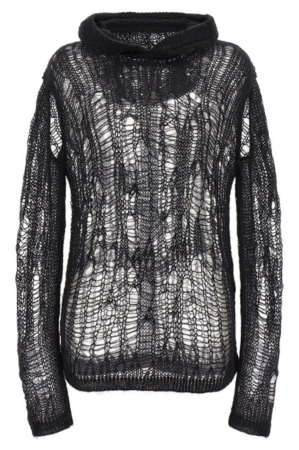 Maglia con cappuccio 'Spider Hoodie' - Nero