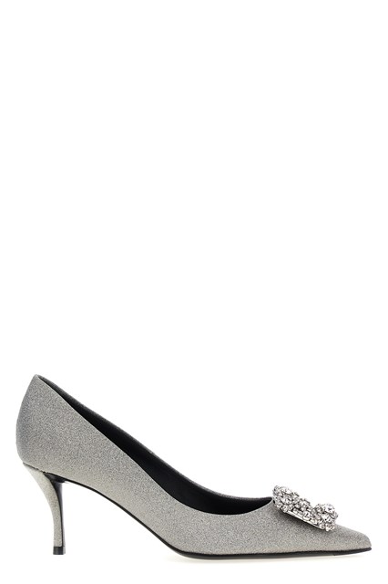 'Flower Strass' pumps