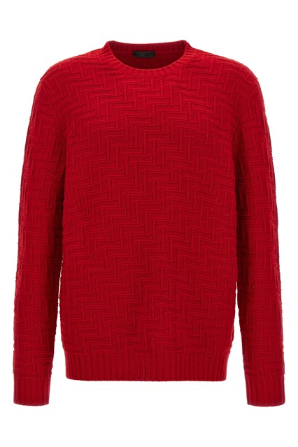 Maglione girocollo - Rosso (48 IT)