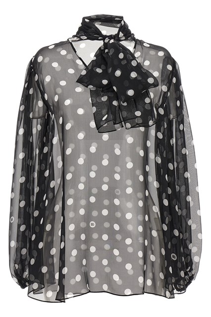 Blusa 'Mambo' - Bianco/Nero (42 IT)