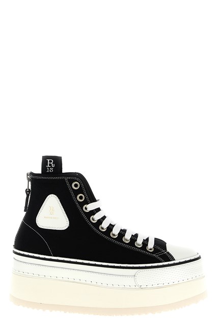 Sneaker 'Courtney' - Bianco/Nero (37)