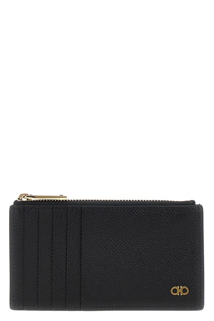 Portacarte 'Gancini' - Nero (U)