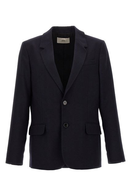 Blazer monopetto lana - Blu (50 IT)