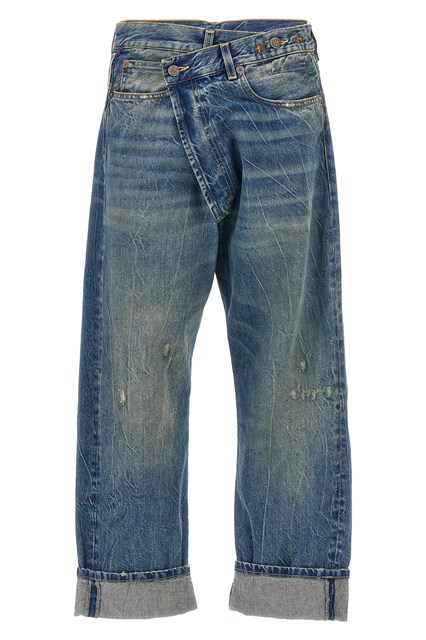 Jeans 'Cross Over' - Blu (25)