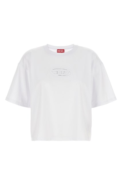 T-shirt 'T-Buxt-Crop-Od' - Bianco (XS)