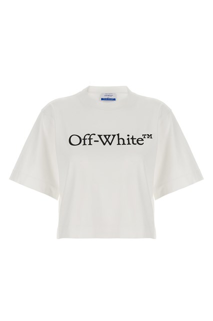 T-shirt 'Big logo' - Bianco (XS)