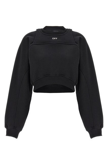 Cropped sweatshirt