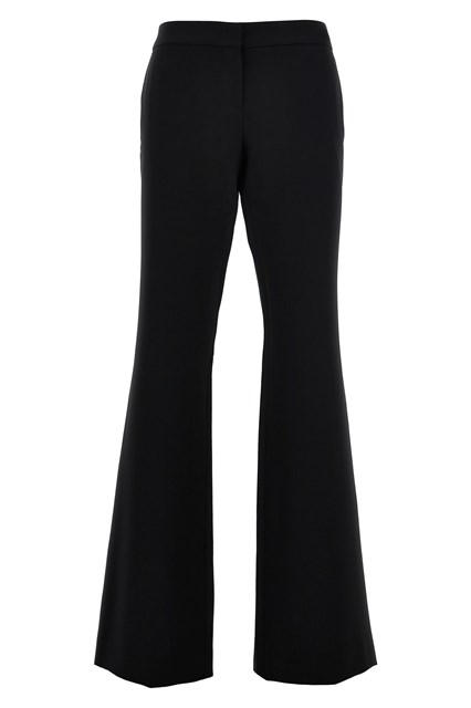 Pantalone crepe flared - Nero (44 IT)
