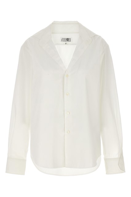 Camicia scollo a v - Bianco (42 IT)