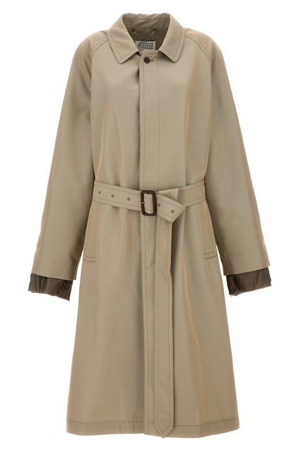 Trench lungo monopetto - Beige (48 IT)