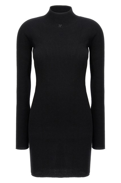 Abito 'Solar Light Rib' - Nero (XS)