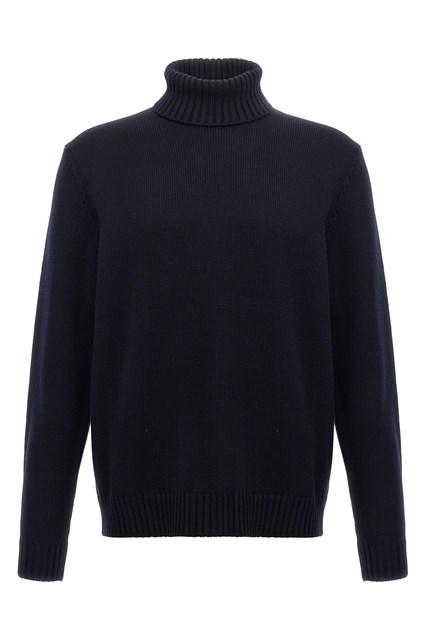 Maglione collo alto - Blu (52 IT)