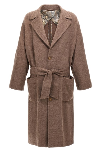 Cappotto monopetto lana - Beige (46 IT)