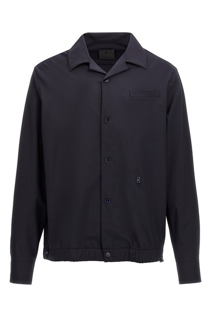 Camicia placchetta logo - Blu (48 IT)