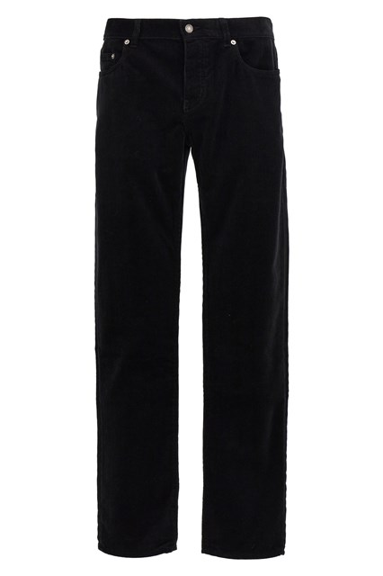 Pantalone velluto coste - Nero (33)