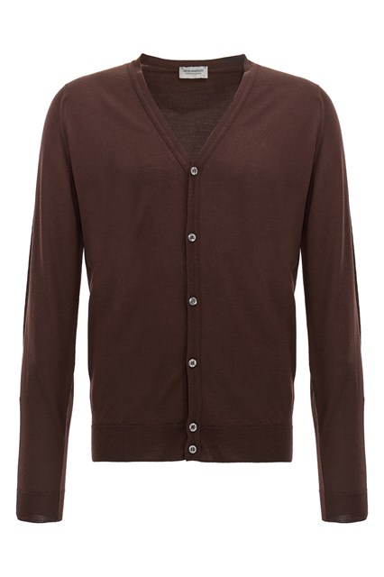 Cardigan 'Petworth' - Marrone (XXL)
