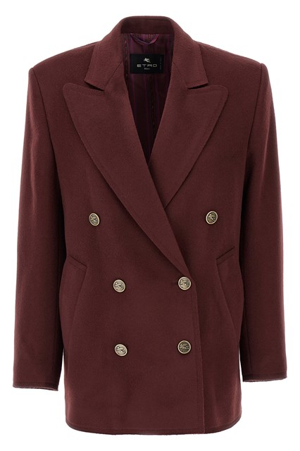 Blazer doppiopetto - Bordeaux (36 IT)